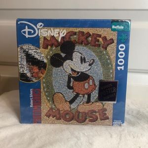 New! Classic Mickey Mouse Photomosaics Jigsaw Puzzle